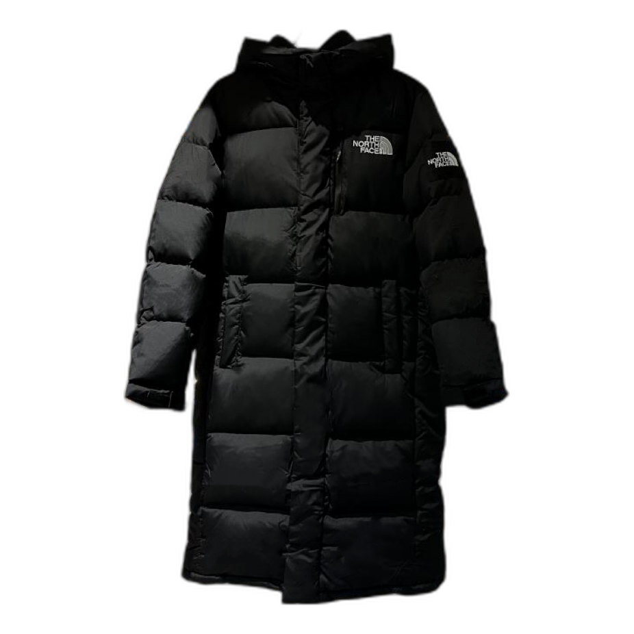 The North Face Hooded Long Puffer Coat | Black | Women's Down Winter Coat