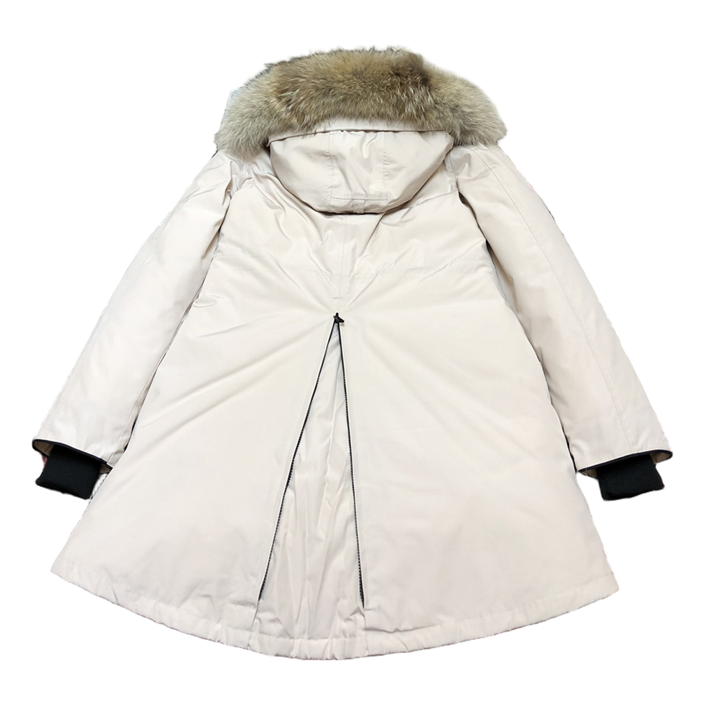 Canada Goose Women's Rossclair Fur-Trim Parka | Coyote Fur Hood | 625-Fill Down