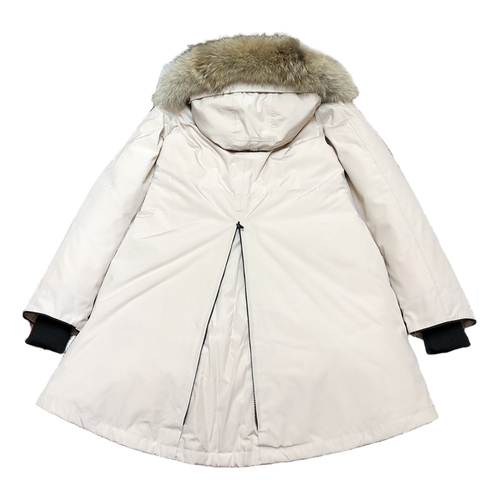 Canada Goose Women's Rossclair Fur-Trim Parka | Coyote Fur Hood | 625-Fill Down
