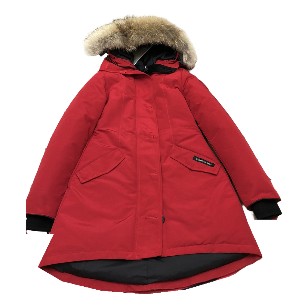 Canada Goose Women's Rossclair Fur-Trim Parka | Coyote Fur Hood | 625-Fill Down