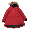 Canada Goose Women's Rossclair Fur-Trim Parka | Coyote Fur Hood | 625-Fill Down
