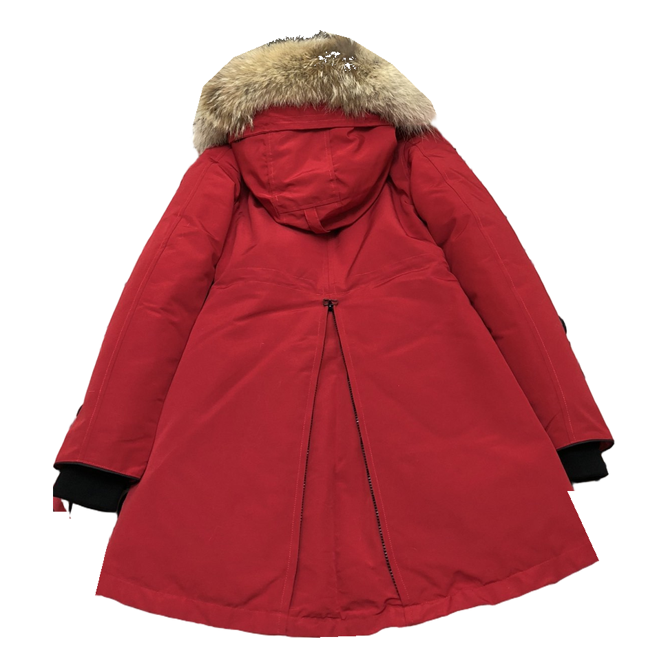 Canada Goose Women's Rossclair Fur-Trim Parka | Coyote Fur Hood | 625-Fill Down