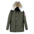 Canada Goose Chateau Fur-Trim Parka | Military Green | Coyote Fur Hood | 625-Fill Down