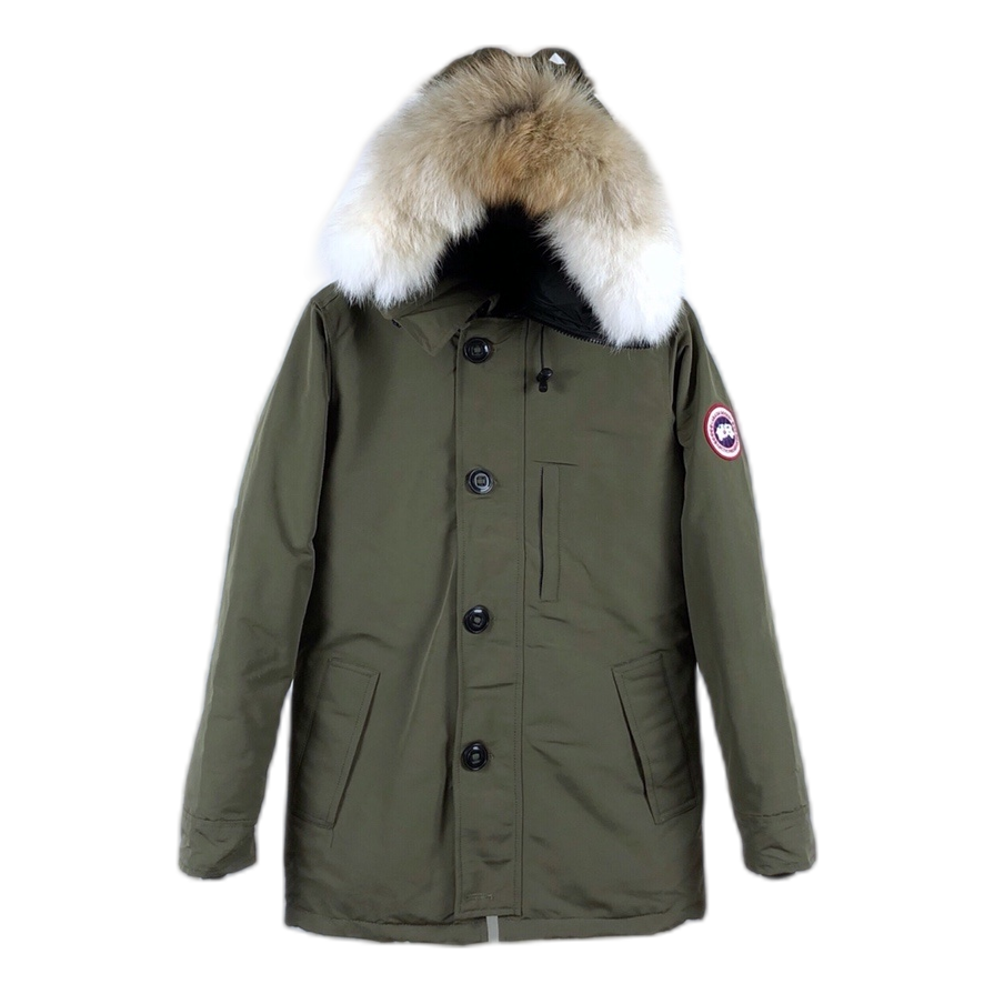 Canada Goose Chateau Fur-Trim Parka | Military Green | Coyote Fur Hood | 625-Fill Down