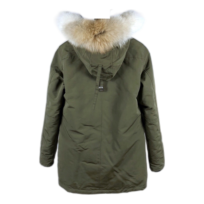 Canada Goose Chateau Fur-Trim Parka | Military Green | Coyote Fur Hood | 625-Fill Down