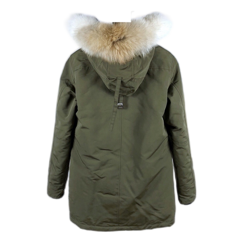 Canada Goose Chateau Fur-Trim Parka | Military Green | Coyote Fur Hood | 625-Fill Down