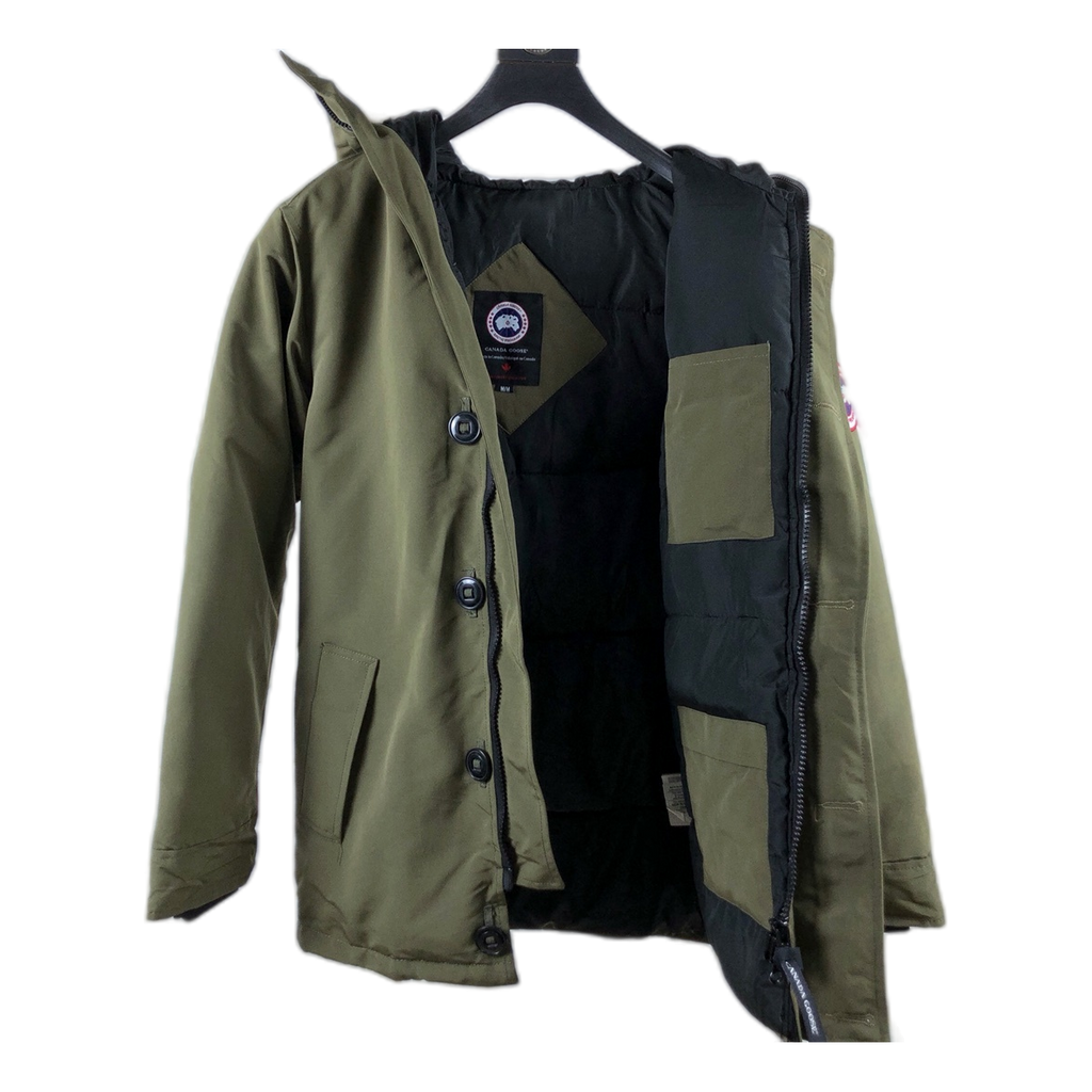Canada Goose Chateau Fur-Trim Parka | Military Green | Coyote Fur Hood | 625-Fill Down