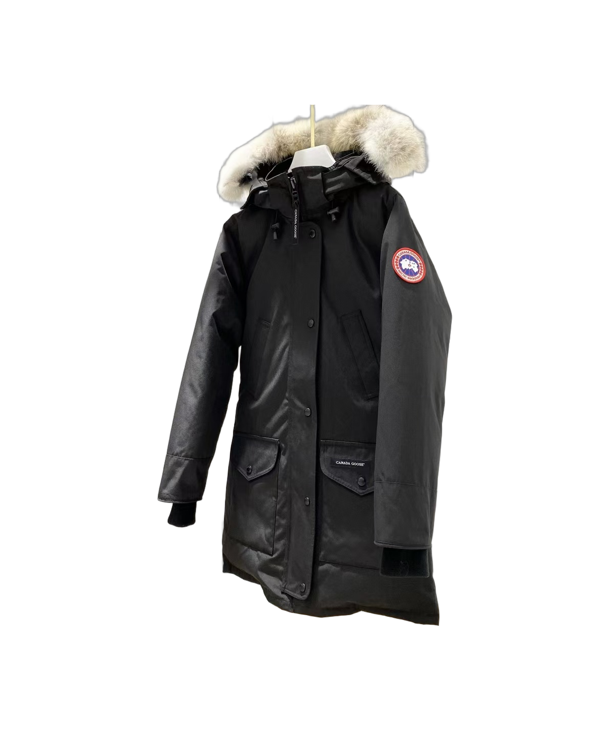 Canada Goose Women's Trillium Fur-Trim Parka | Coyote Fur Hood | 625-Fill Down