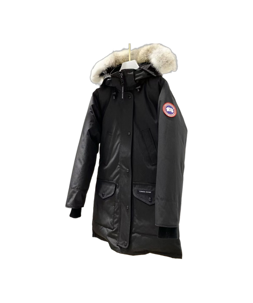Canada Goose Women's Trillium Fur-Trim Parka | Coyote Fur Hood | 625-Fill Down