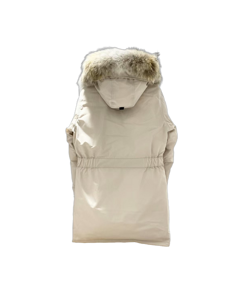 Canada Goose Women's Trillium Fur-Trim Parka | Coyote Fur Hood | 625-Fill Down