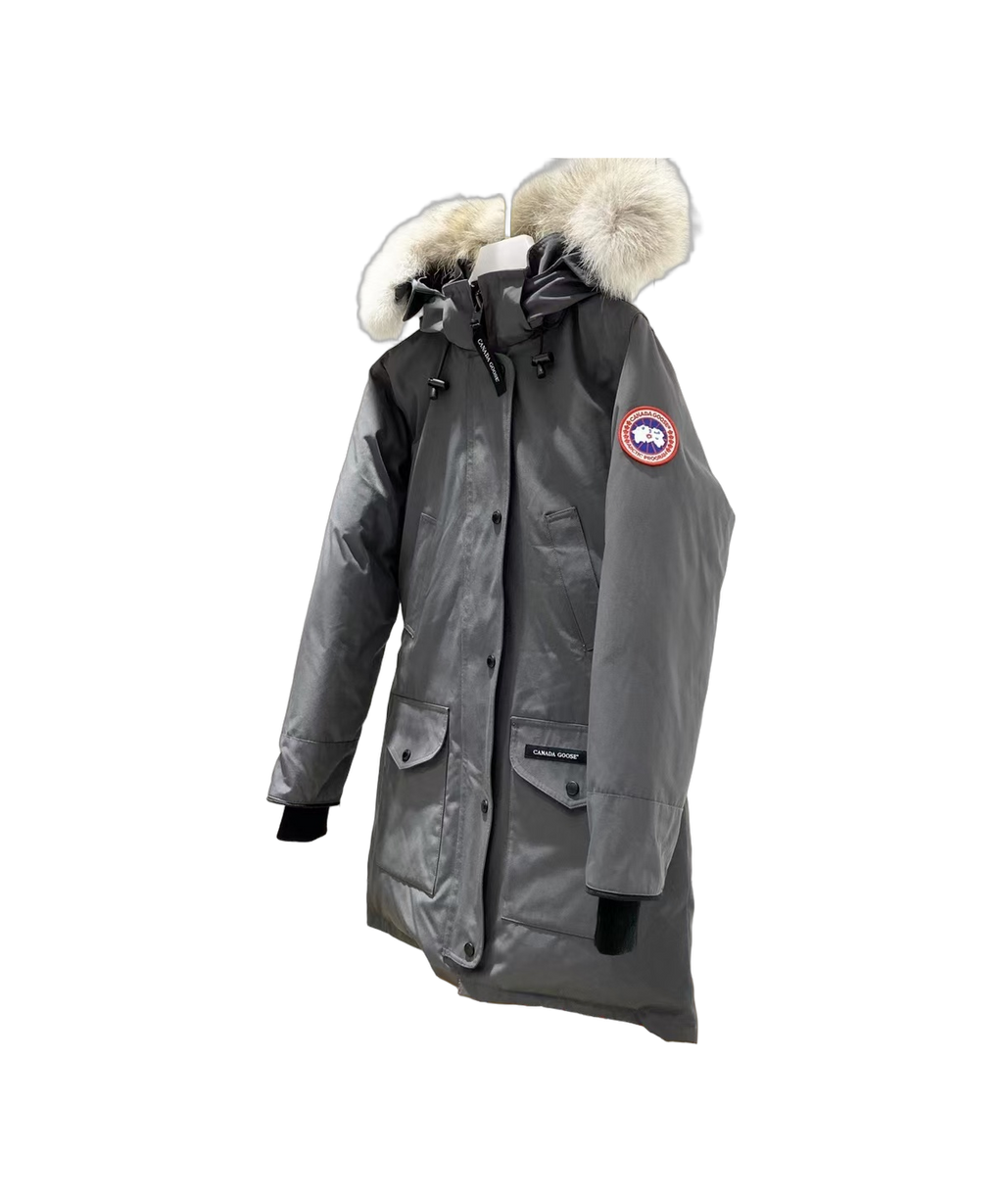 Canada Goose Women's Trillium Fur-Trim Parka | Coyote Fur Hood | 625-Fill Down