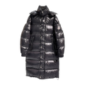 Moncler Hanoverian Glossy Hooded Long Puffer Coat | Premium Down | High-Shine Finish