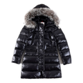 Moncler Fur-Trim Drawstring-Waist Long Puffer Jacket | Premium Down | Fur Trim