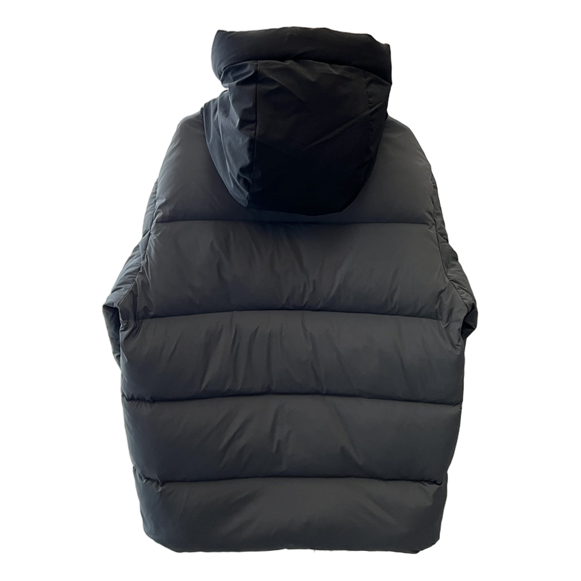Moncler Contrast-Hood Colour-Block Puffer Jacket | Contrast Hood | Colour Block