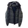 Moncler Contrast-Hood Colour-Block Puffer Jacket | Contrast Hood | Colour Block