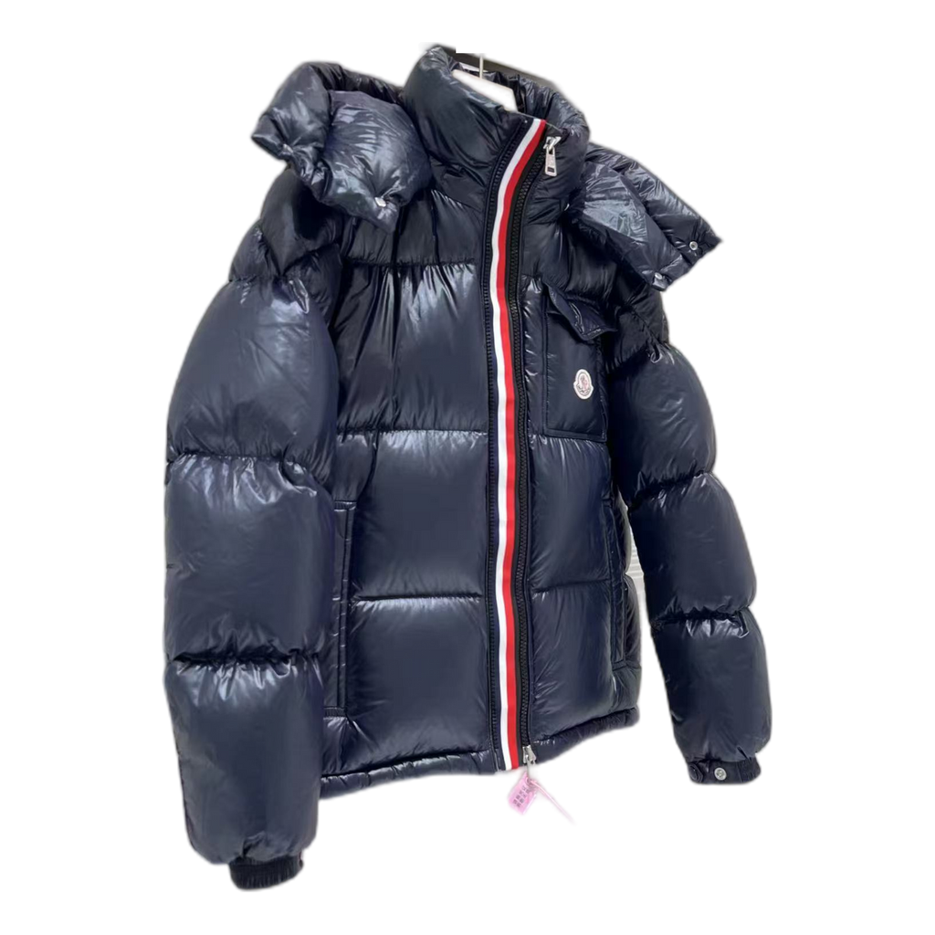 Moncler Montbeliard Hooded Puffer Jacket | Navy | Premium Down