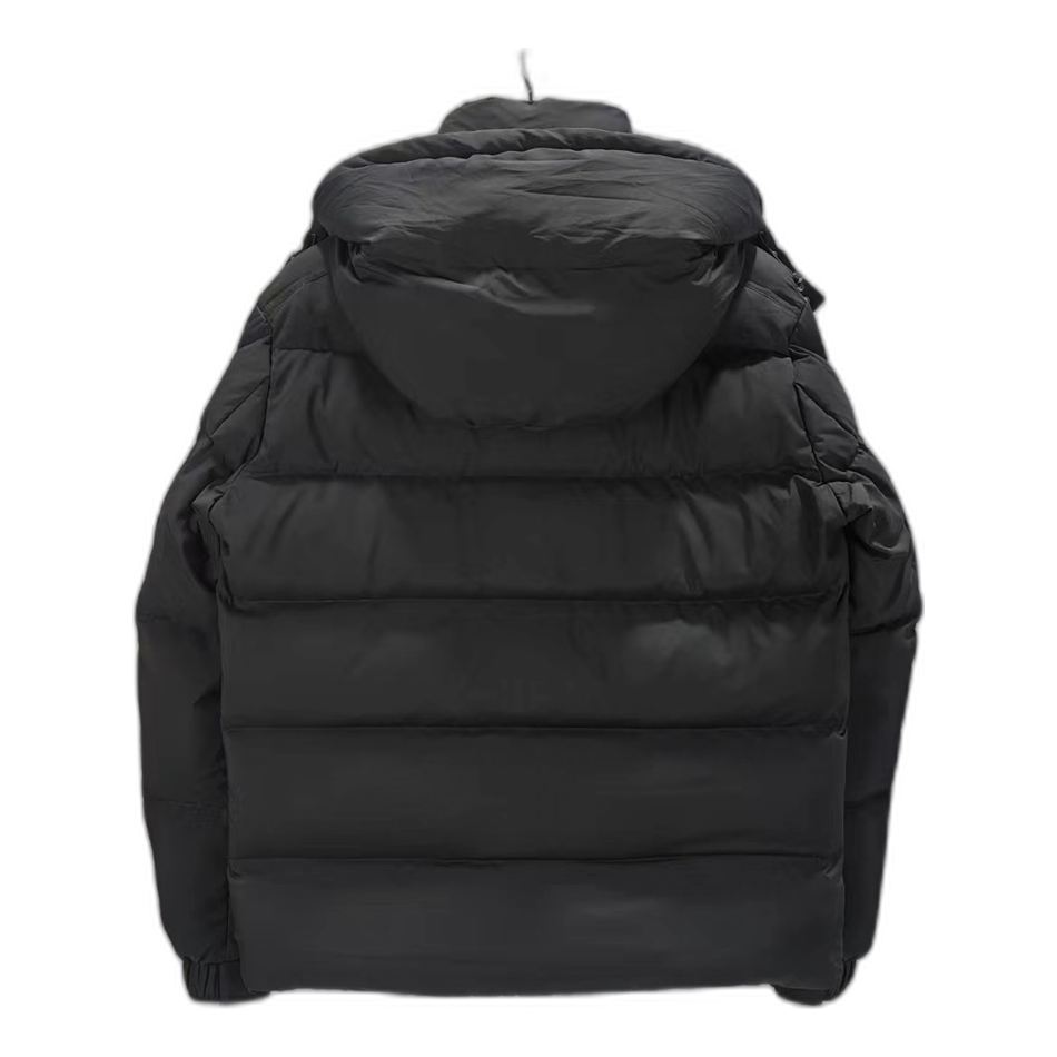 Moncler Maya Matte Hooded Puffer Jacket | Black | Premium Down