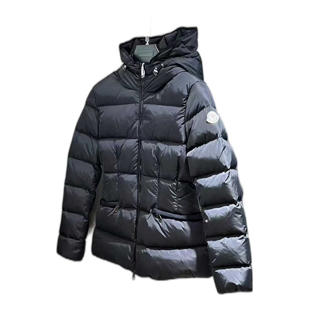 Moncler Drawstring-Hood Fitted Puffer Jacket | Tailored Fit | Premium Down
