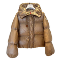 Moncler Borey Hooded Puffer Jacket | Bronze | Premium Down | Structured Hood