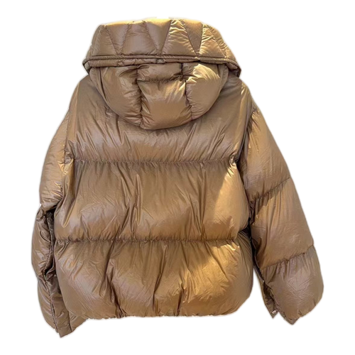Moncler Borey Hooded Puffer Jacket | Bronze | Premium Down | Structured Hood
