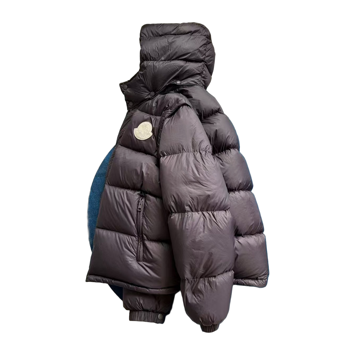 Moncler Cyclone Convertible Down Jacket | Black | Convertible | Premium Down