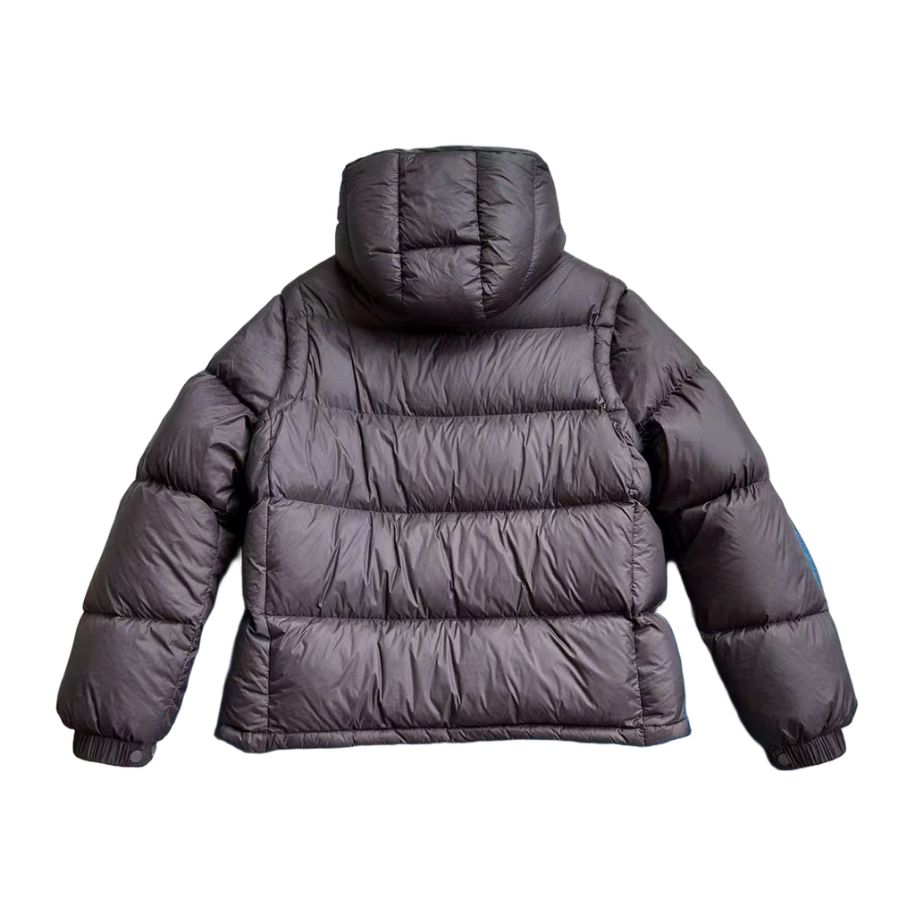 Moncler Cyclone Convertible Down Jacket | Black | Convertible | Premium Down