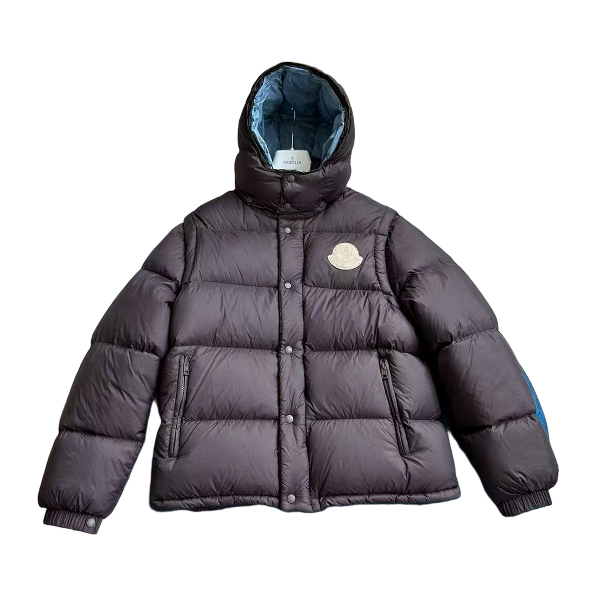 Moncler Cyclone Convertible Down Jacket | Black | Convertible | Premium Down