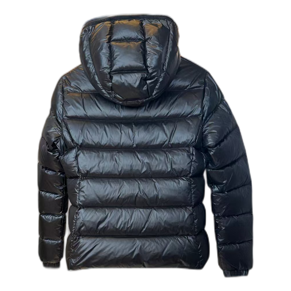Moncler Gles Glossy Hooded Puffer Jacket | Premium Down | High-Shine Finish