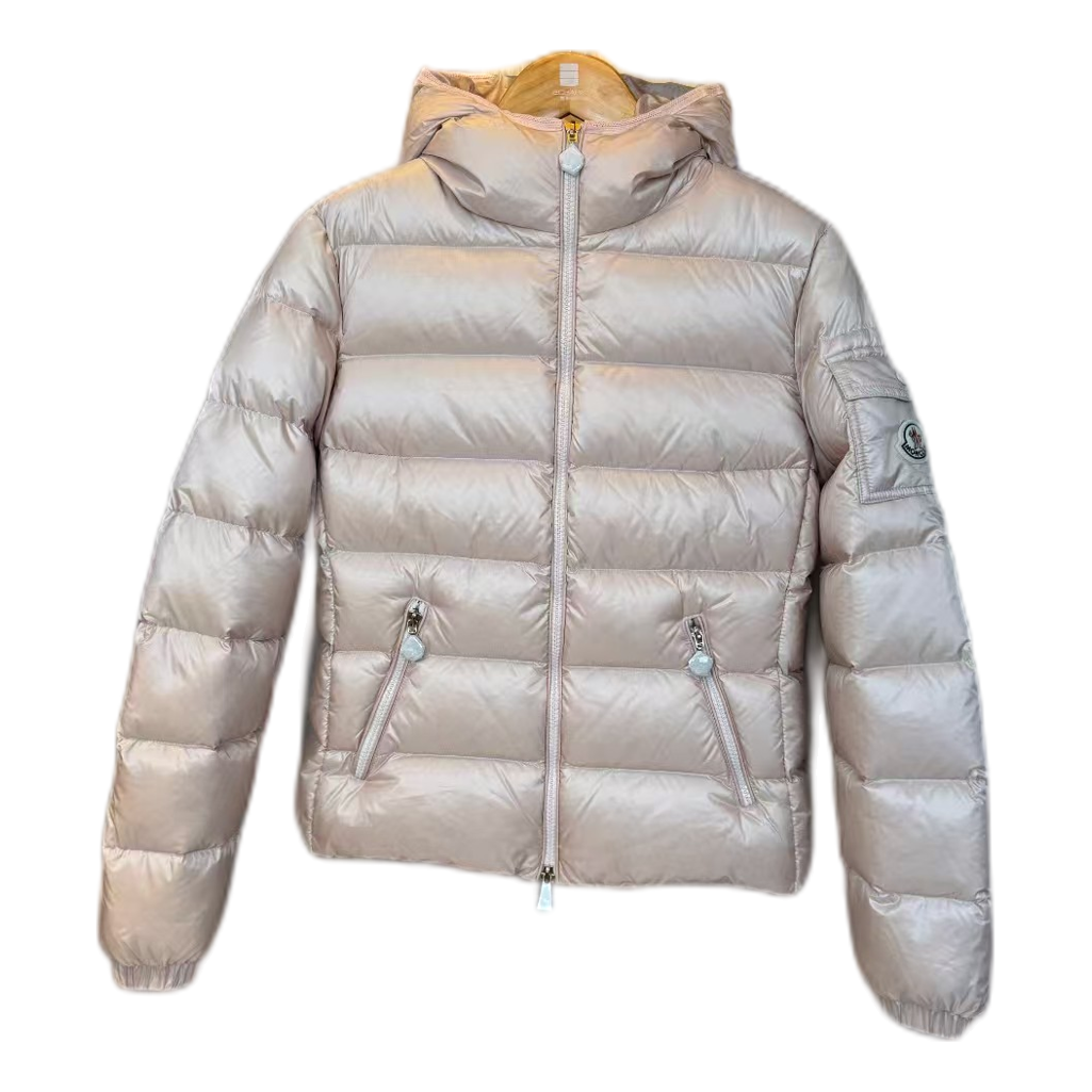 Moncler Gles Glossy Hooded Puffer Jacket | Premium Down | High-Shine Finish