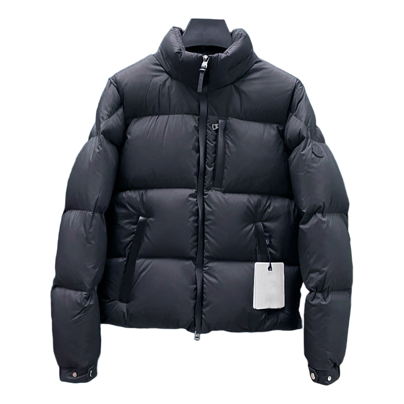 Moncler Tonal-Patch Wide-Quilt Hooded Puffer Jacket | Premium Down