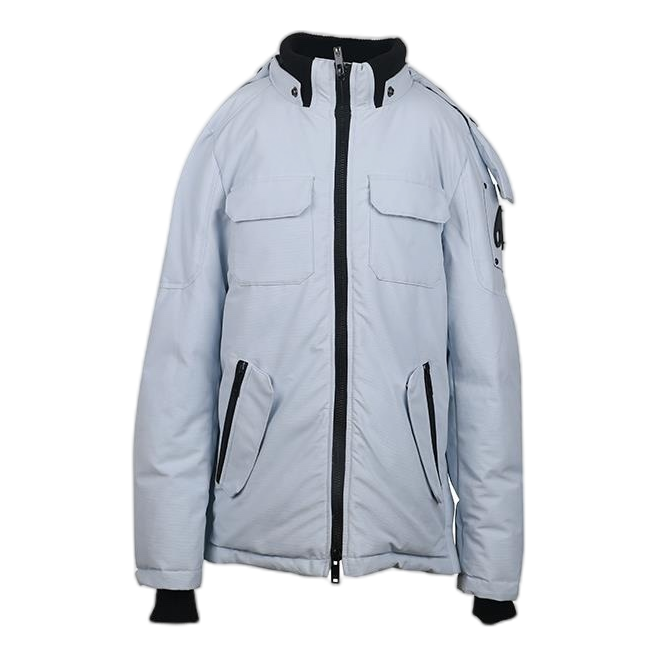 Moose Knuckles Contrast-Pocket Hooded Winter Parka | Canadian Down Extreme Cold