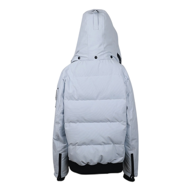 Moose Knuckles Contrast-Pocket Hooded Winter Parka | Canadian Down Extreme Cold