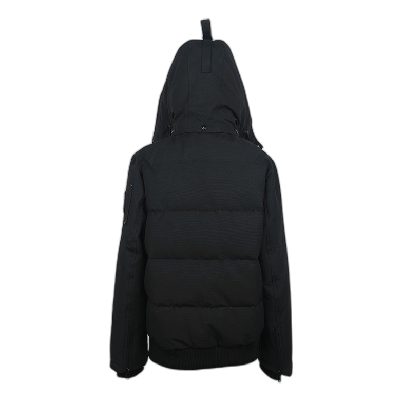 Moose Knuckles Contrast-Pocket Hooded Winter Parka | Canadian Down Extreme Cold