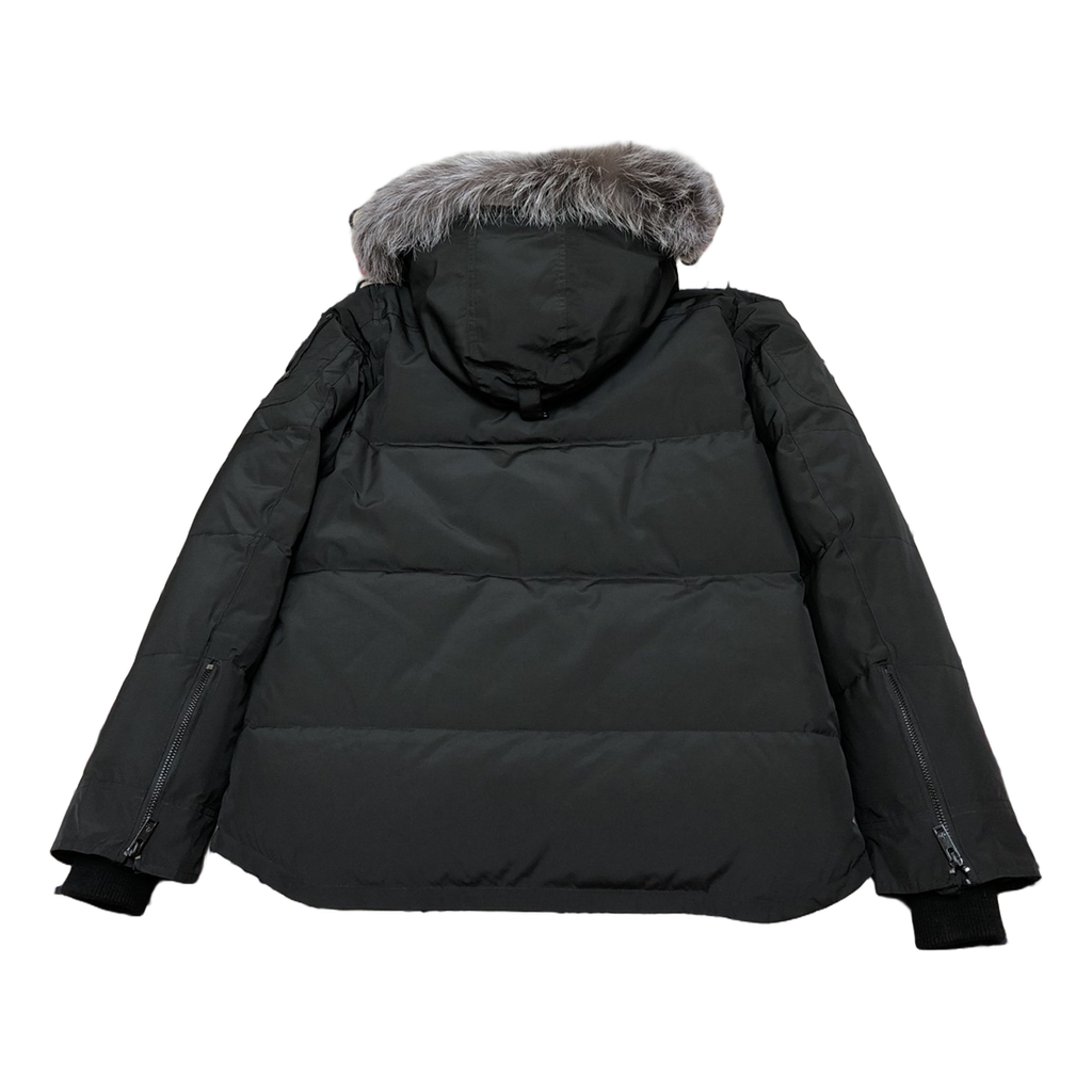 Moose Knuckles Four-Pocket Fur-Trim Hooded Puffer Jacket | Canadian Down | Coyote Fur