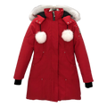 Moose Knuckles Stirling Parka | White Fur Trim | Canadian Down Extreme Cold