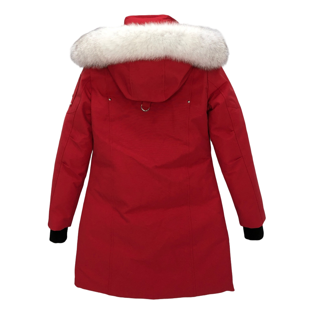 Moose Knuckles Stirling Parka | White Fur Trim | Canadian Down Extreme Cold