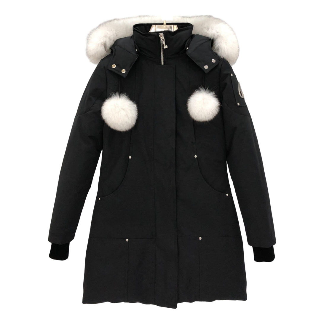 Moose Knuckles Stirling Parka | White Fur Trim | Canadian Down Extreme Cold