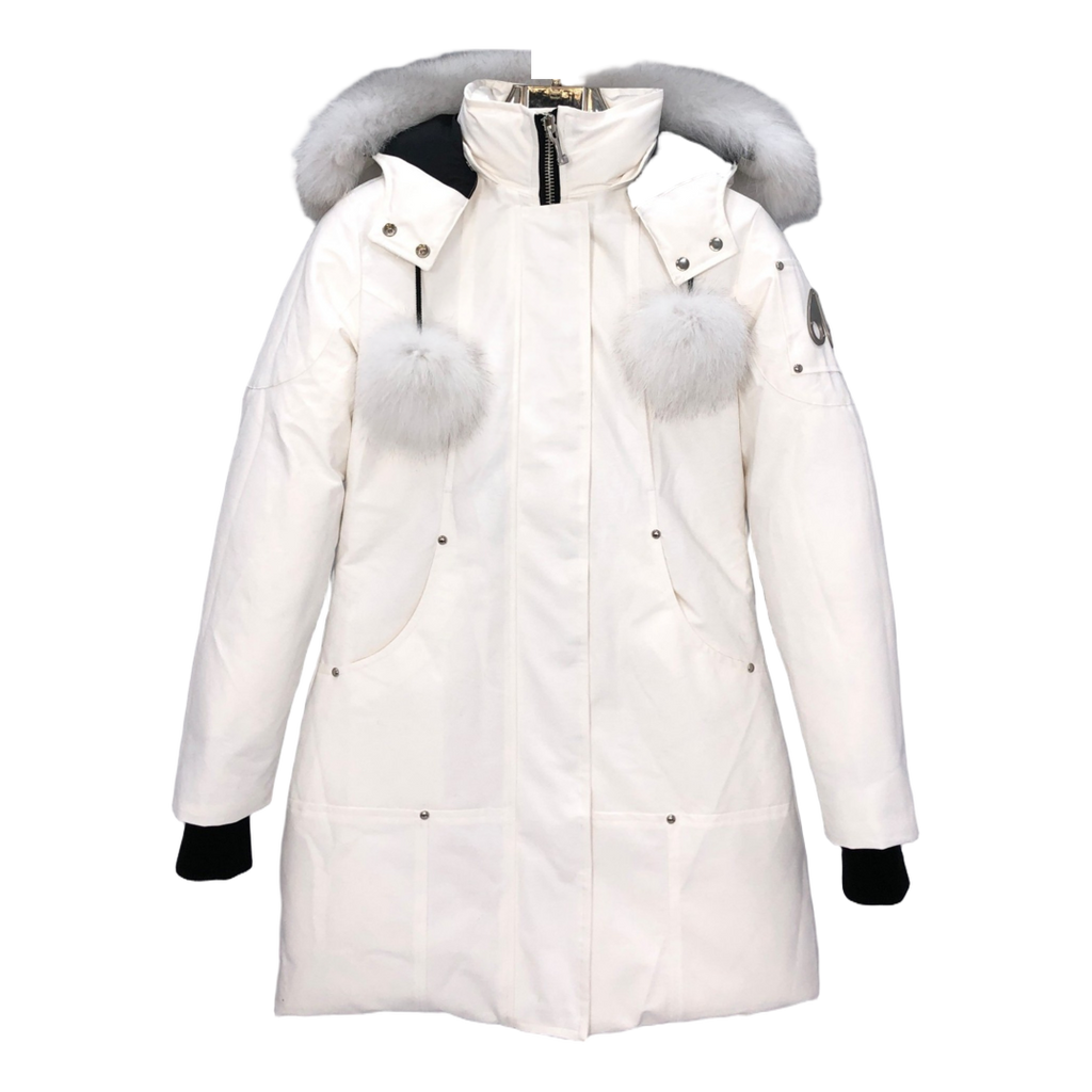 Moose Knuckles Stirling Parka | White Fur Trim | Canadian Down Extreme Cold