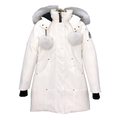 Moose Knuckles Stirling Parka | White Fur Trim | Canadian Down Extreme Cold