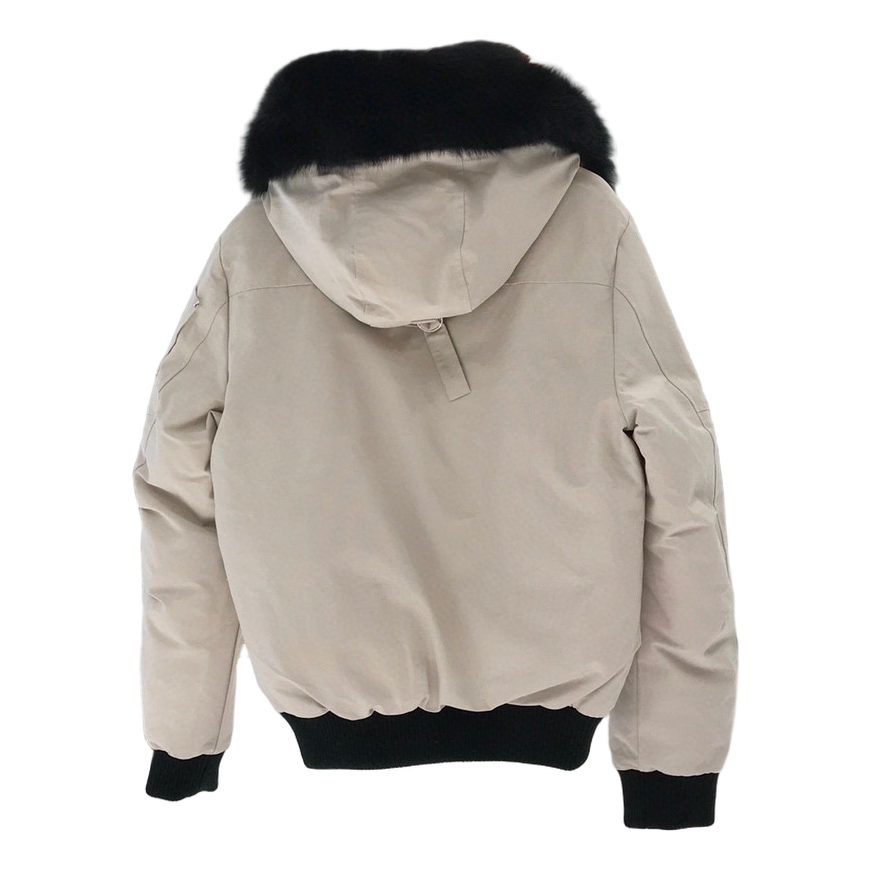 Moose Knuckles Ballistic Fur-Trim Bomber Jacket | Canadian Down | Coyote Fur Trim