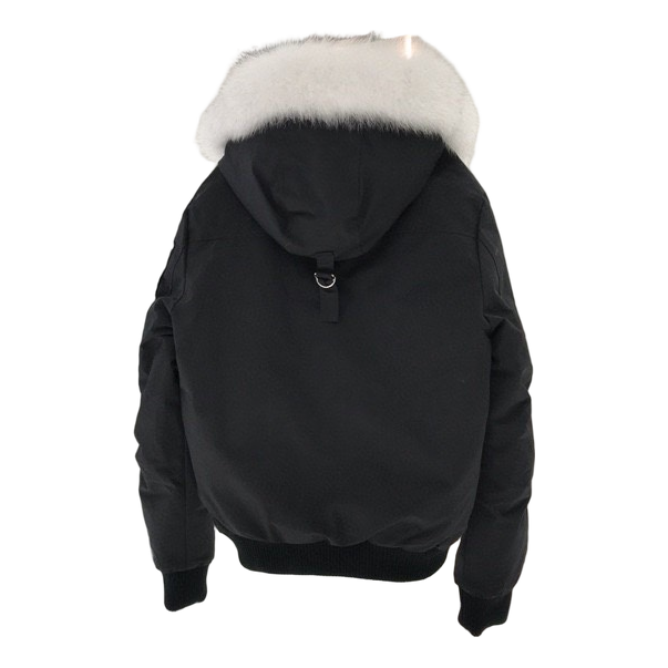 Moose Knuckles Ballistic Fur-Trim Bomber Jacket | Canadian Down | Coyote Fur Trim