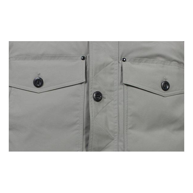 Moose Knuckles Four-Pocket Fur-Trim Quilted Jacket | Canadian Down | Coyote Fur Hood
