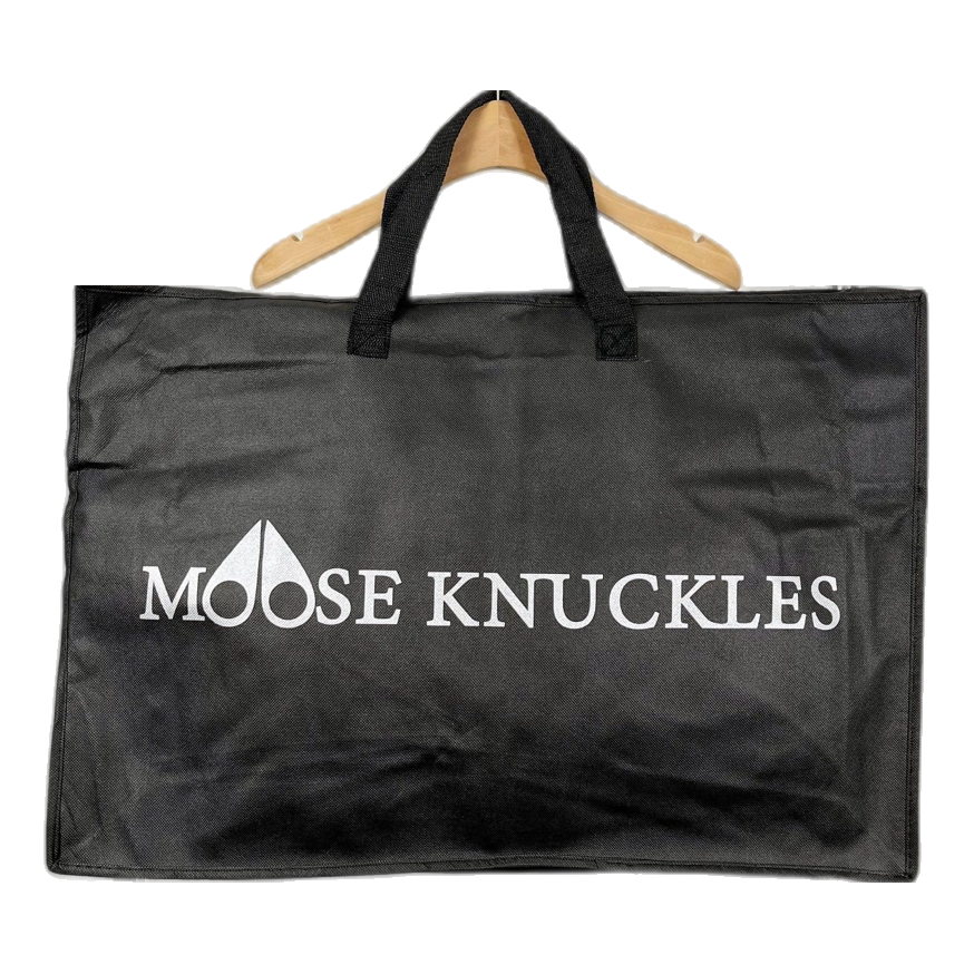 Moose Knuckles Stirling Pom-Pom Parka | Navy | Canadian Down Extreme Cold