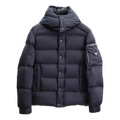 Prada Hooded Puffer Jacket with Sleeve Pouch | Luxury Winter Coat